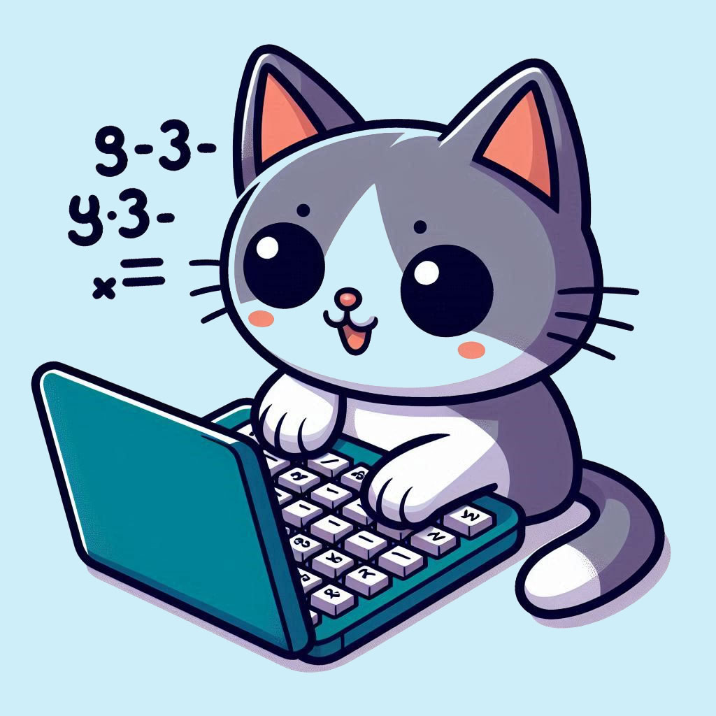 cat typing animation in python #python #coding... Cat Typing Speed Disruptor – Meow Math